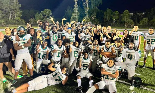 Liberty Chargers, Head Coach Hart Get First Win as Liberty Beats Celebration , 20-17