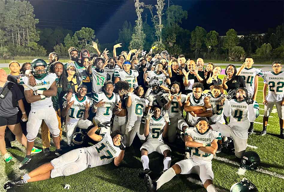 Liberty Chargers, Head Coach Hart Get First Win as Liberty Beats Celebration , 20-17