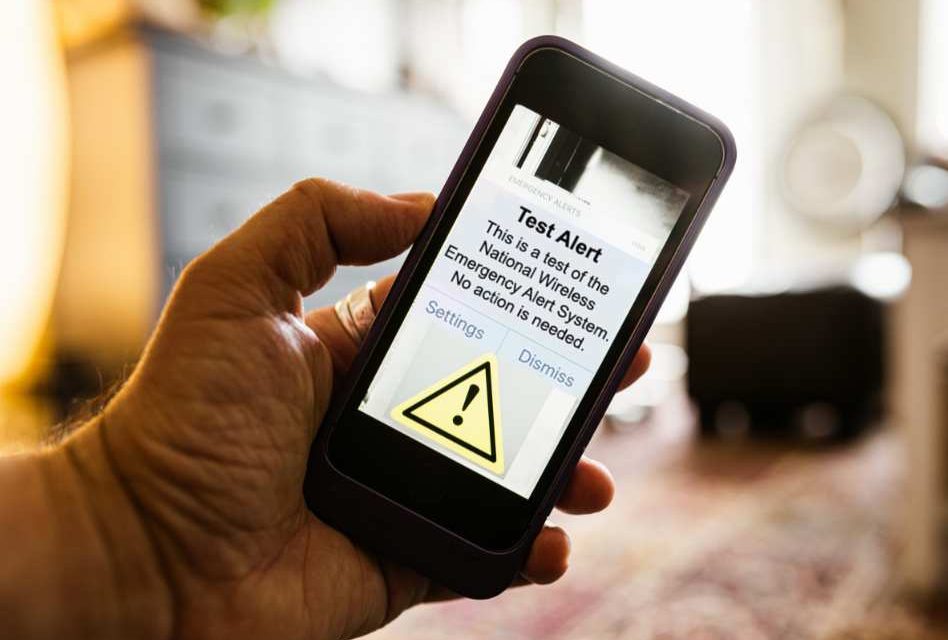 Don’t panic when your phone sounds an alarm today, it’s a FEMA emergency alert system test