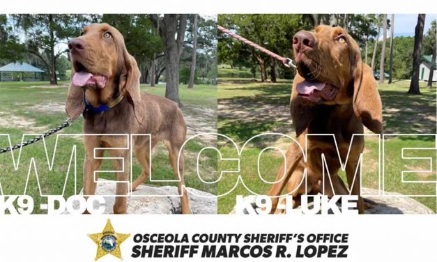 Osceola Sheriff’s Office Unveils New K9 Partnerships to Heighten Search and Rescue Operations for Missing Persons