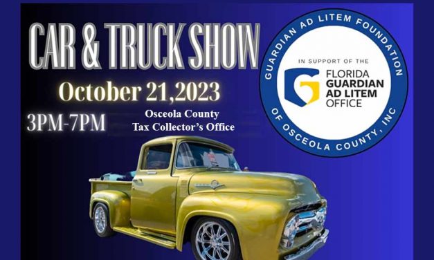 Revving Up Hope: Guardian Ad Litem Foundation of Osceola County to Host Car and Truck Show Saturday 21st