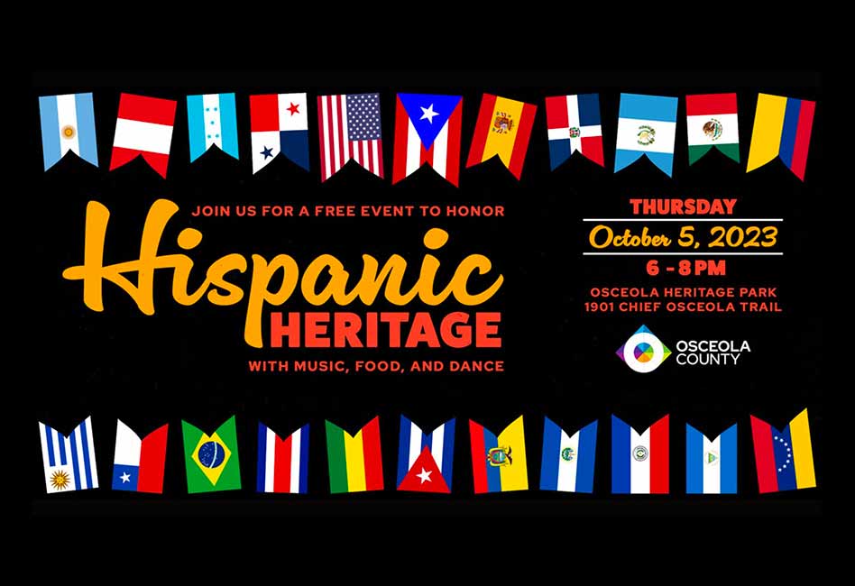 Osceola County to Host Free Hispanic Heritage Month Celebration ...