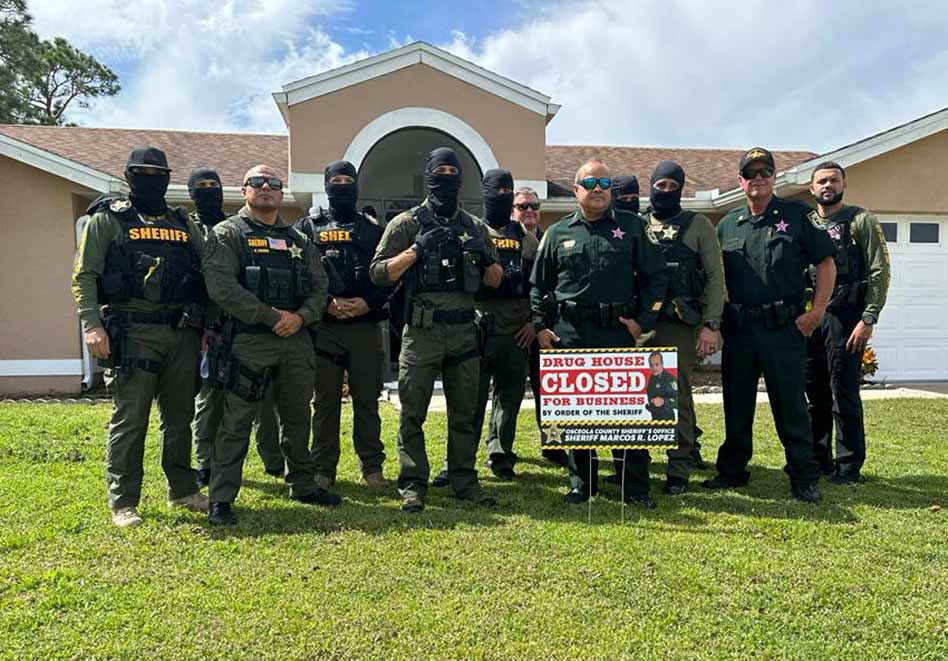 Weed Crackdown Osceola Sheriff's Office Raids Marijuana Grow Operation
