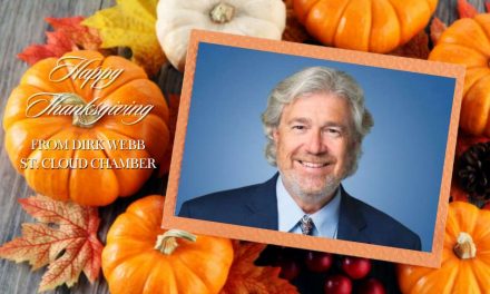 A Happy Thanksgiving Message from St. Cloud Chamber of Commerce President Dirk Webb