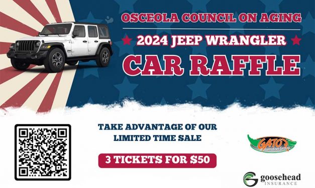Osceola Council on Aging Hosts ‘Jeep Wrangler’ Raffle to Support Food Pantries and Meals on Wheels Services