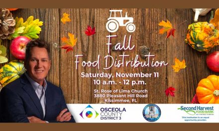 District 3 Osceola County Commissioner Brandon Arrington to Host Drive-Thru Fall Food Distribution Saturday November 11