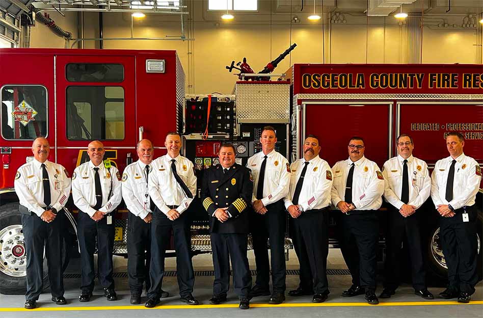 Station 45, a Milestone in Safety: Osceola County Officially Places 17th Fire Station in Service on Tuesday