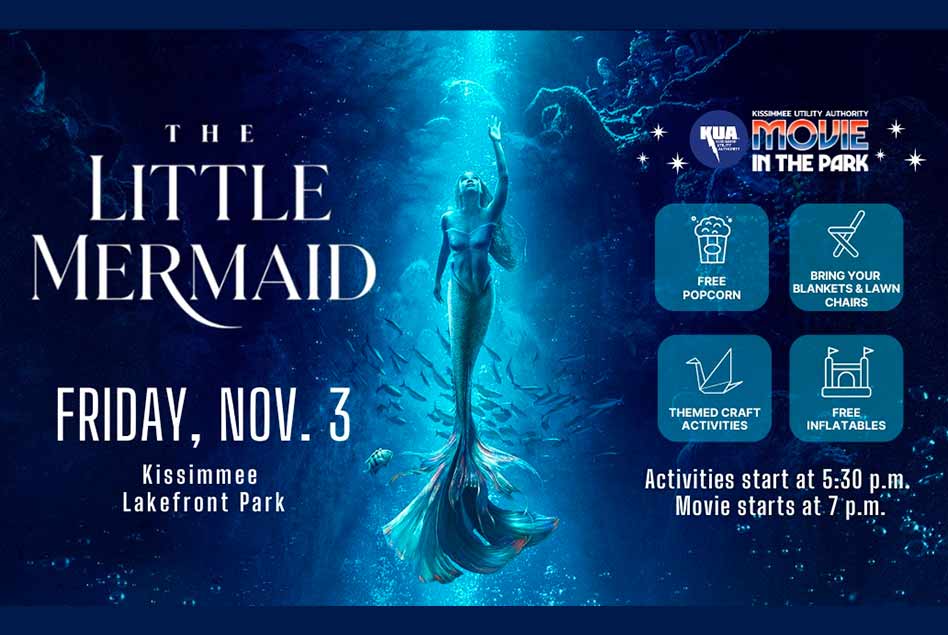 Under the Stars with Ariel: KUA Presents ‘The Little Mermaid (2023)’ at Free Movie in the Park