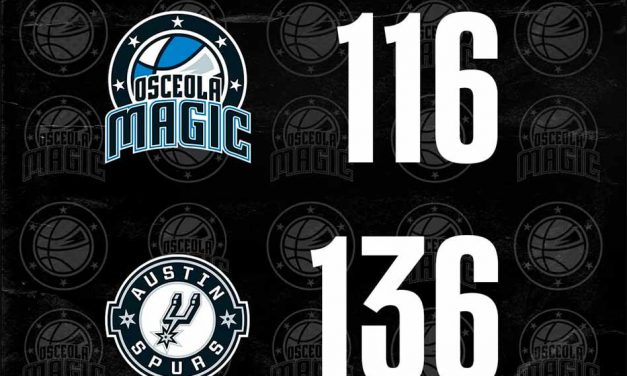 Osceola Magic End Road Trip with Loss, Looking Ahead to Home Opener at Osceola Heritage Park Thursday!