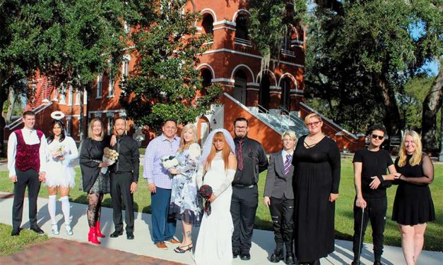 A Hauntingly Beautiful Affair: Osceola Clerk & Comptroller Kelvin Soto Hosts the Second Annual Halloween Group Wedding
