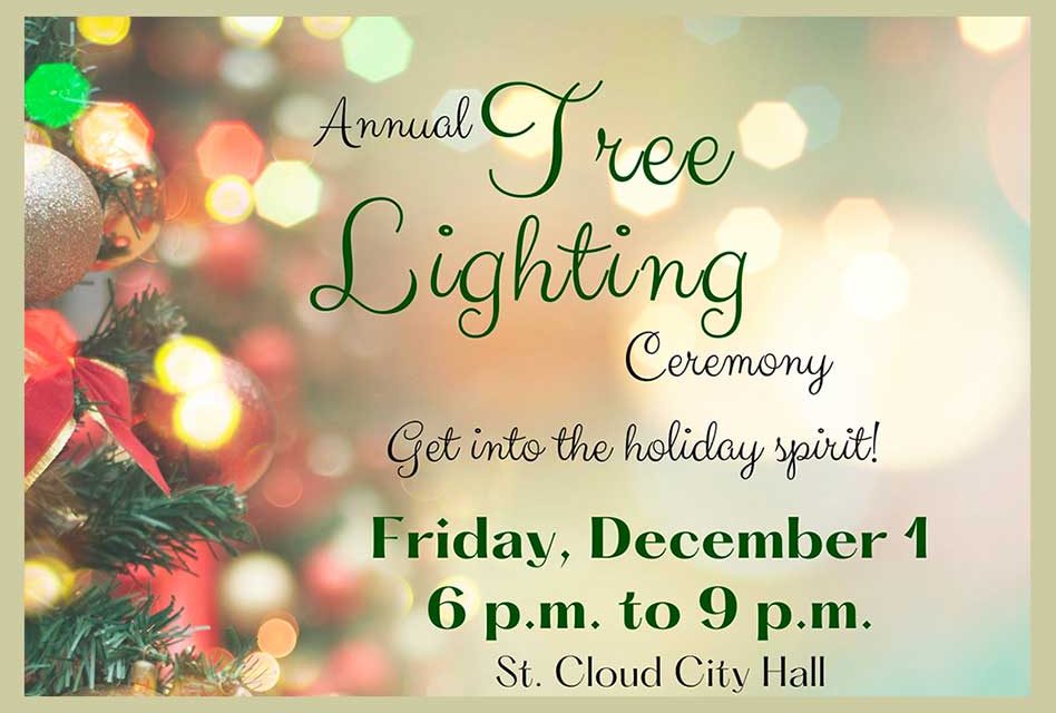 Illuminating Tradition: St. Cloud Gears Up for Annual Tree Lighting Tonight,  Friday December 1 at 6pm