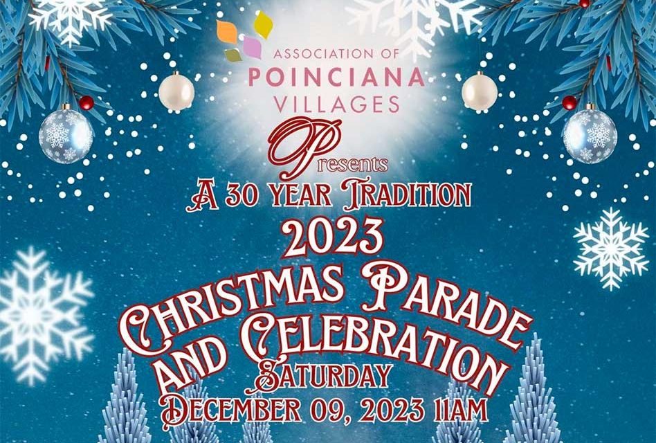 Celebrating 30 Years of Joy: Poinciana Villages’ Spectacular Christmas Parade and Festivities This Saturday