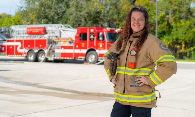 Meet the ‘Heart’ of the City of Kissimmee Fire Department’s Firefighting Team, Firefighter/Paramedic Jamie Steffen