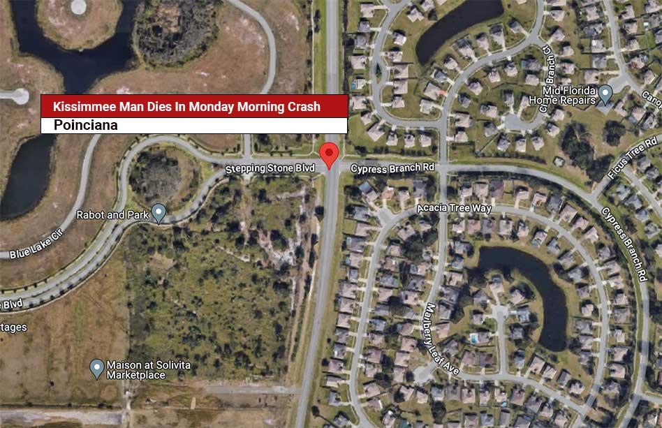 47-year-old Kissimmee Man Dies in Monday Morning Crash in Poinciana