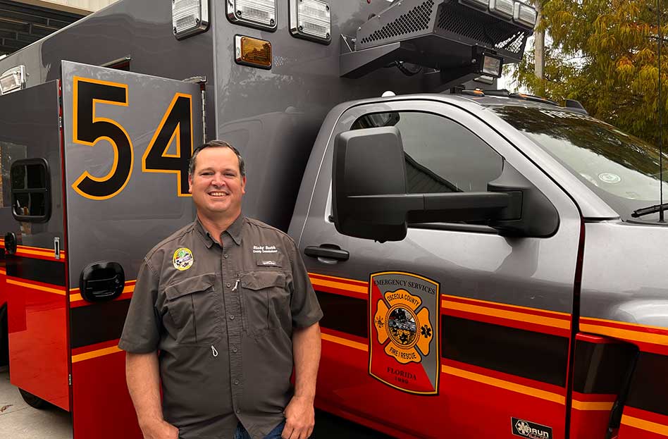 Osceola County, Commissioner Ricky Booth Introduce New Fire Rescue at Station 54 in Harmony