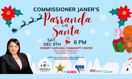 Osceola County Commissioner Viviana Janer to host Parranda with Santa tonight at 6pm
