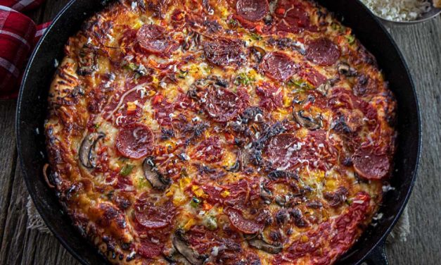Sunshine State Special: Florida Vegetable Deep Dish Pizza