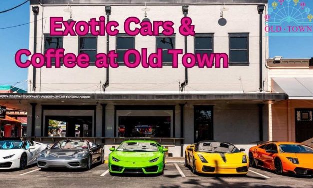 Exotic Cars & Coffee at Old Town