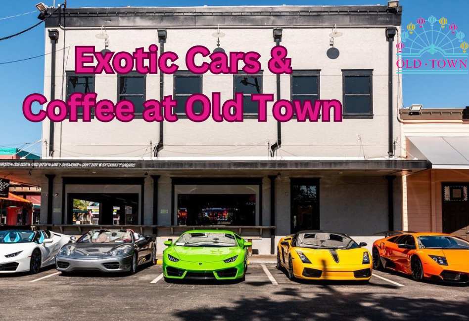 Exotic Cars & Coffee at Old Town