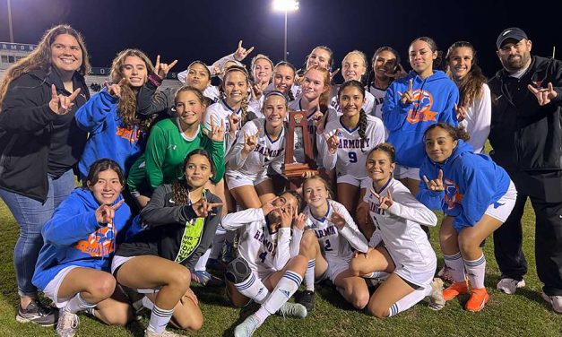 Longhorns Clinch FHSAA Class 7A, District 9 girls’ soccer championship in 1-0 Showdown with Celebration