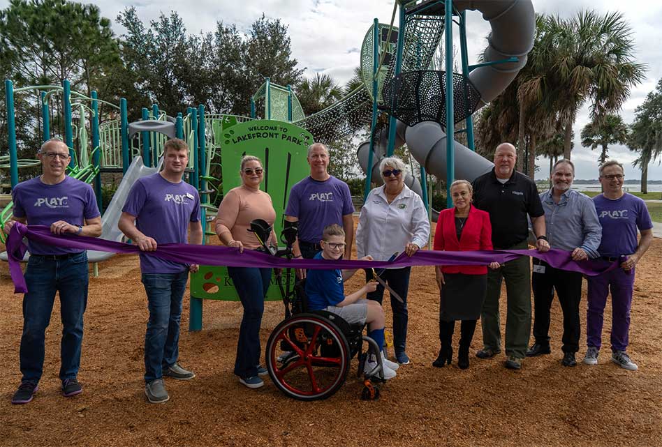 City of Kissimmee Unveils New State-of-the-Art Mobility-Enhanced Playground at Kissimmee Lakefront Park