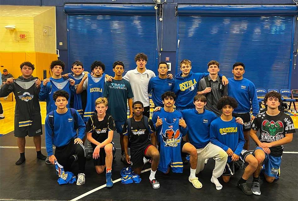 Osceola Kowboys, Harmony Longhorns Qualify for FHSAA State Duals in Wrestling Championships