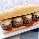 The Floridian Feast: A Beef Meatball Sandwich Extravaganza