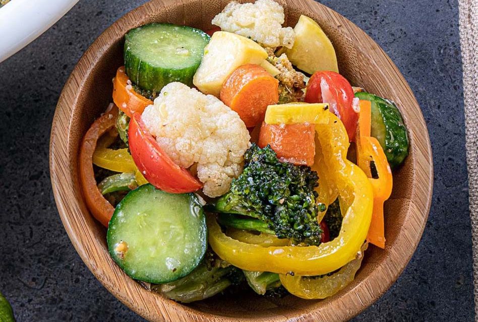 Florida’s Garden Medley: Freshly Marinated Vegetable Salad