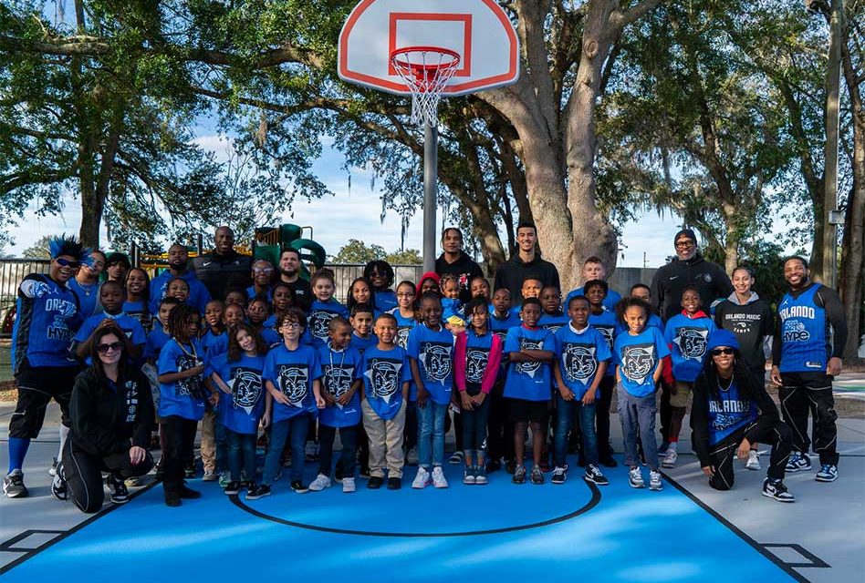 Slam Dunk for Community: Orlando Magic’s New Look for Kissimmee’s Chambers Park Basketball Court