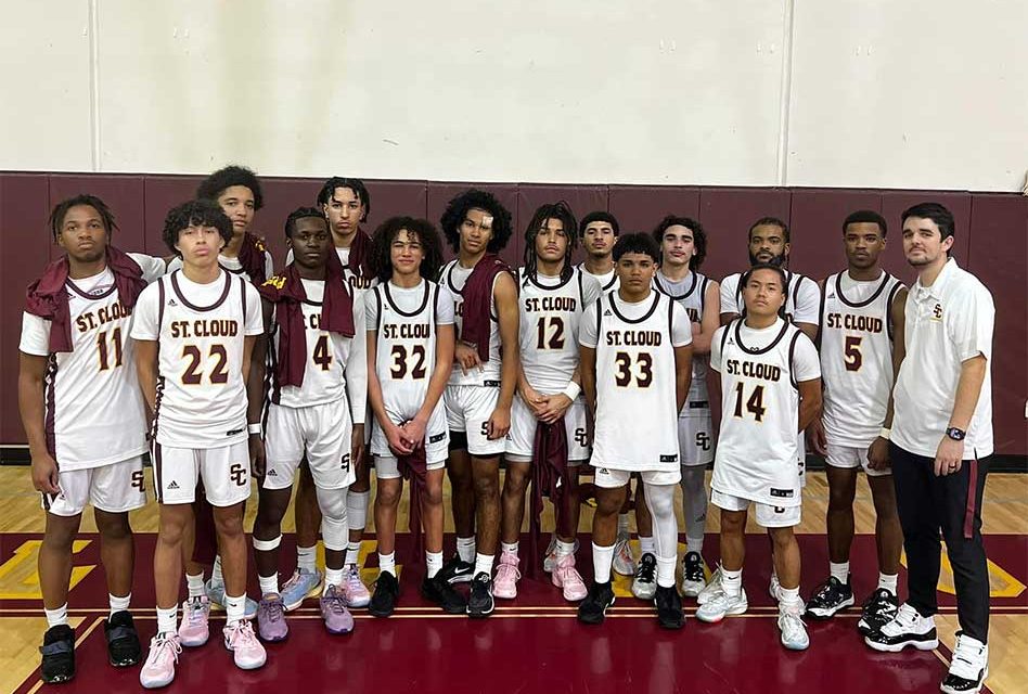 Baker Leads St. Cloud Bulldogs to Upset Win Over Harmony Longhorns in Boys Basketball
