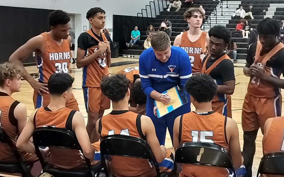 Harmony Longhorns Stay Hot in Boys Basketball, Spoil Gateway Panthers Debut in New Facility