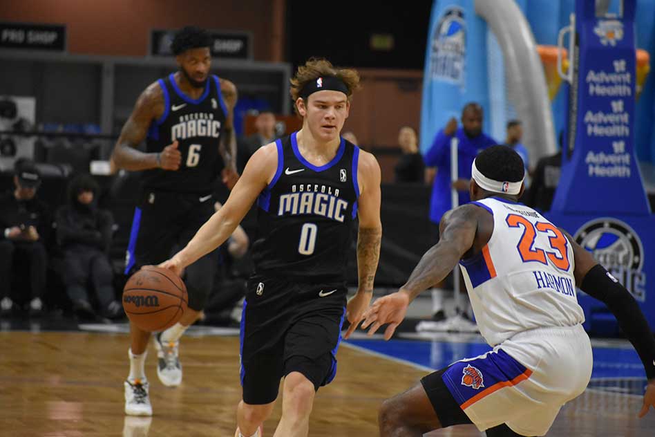 Osceola Magic set two franchise scoring records in victory over Westchester Knicks Thursday Night at OHP