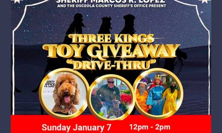 Osceola Sheriff to Host Three Kings Day Toy Giveaway, Today Sunday January 7