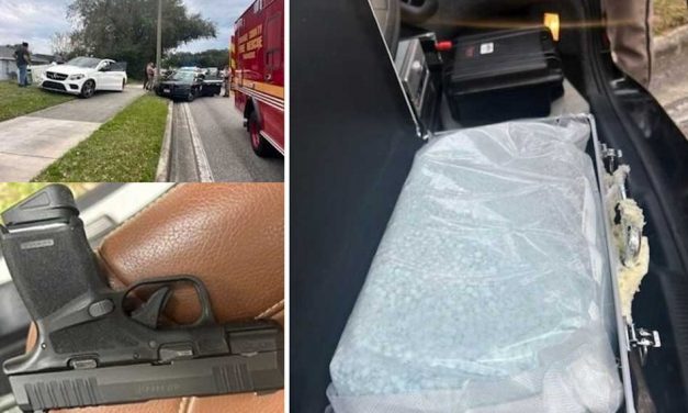 FHP Captures 15,000 Fentanyl Pills Disguised as OxyContin in St. Cloud, Suspect Arrested After High Speed Chase That Ended in Crash