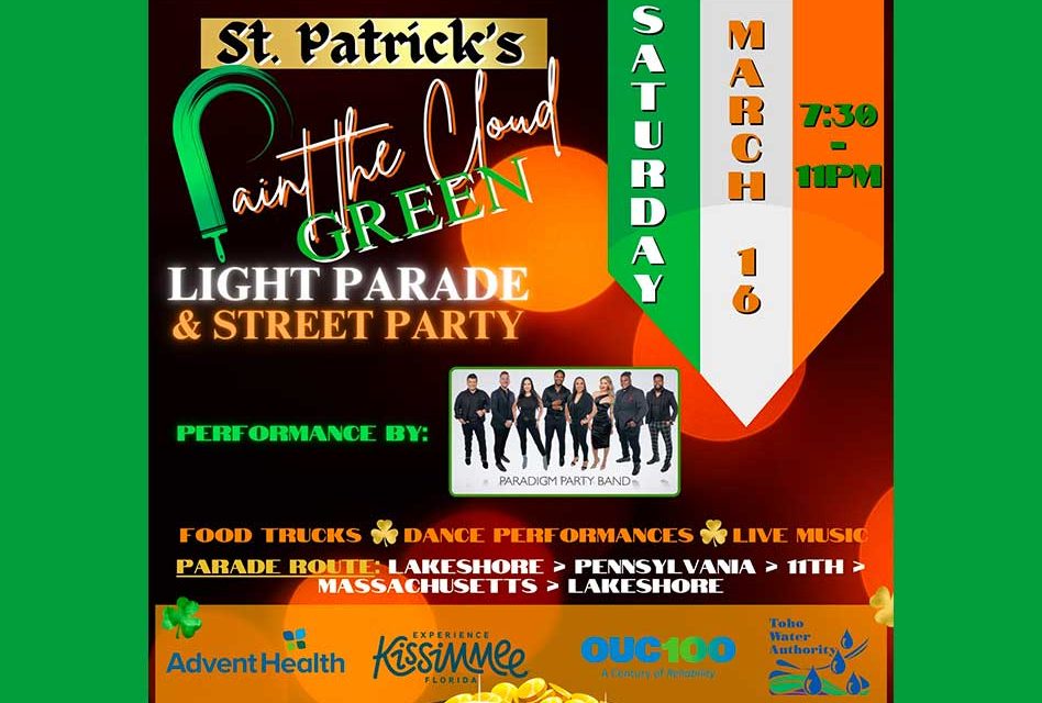 Get Ready to Paint the Cloud Green in Downtown St. Cloud Tonight!