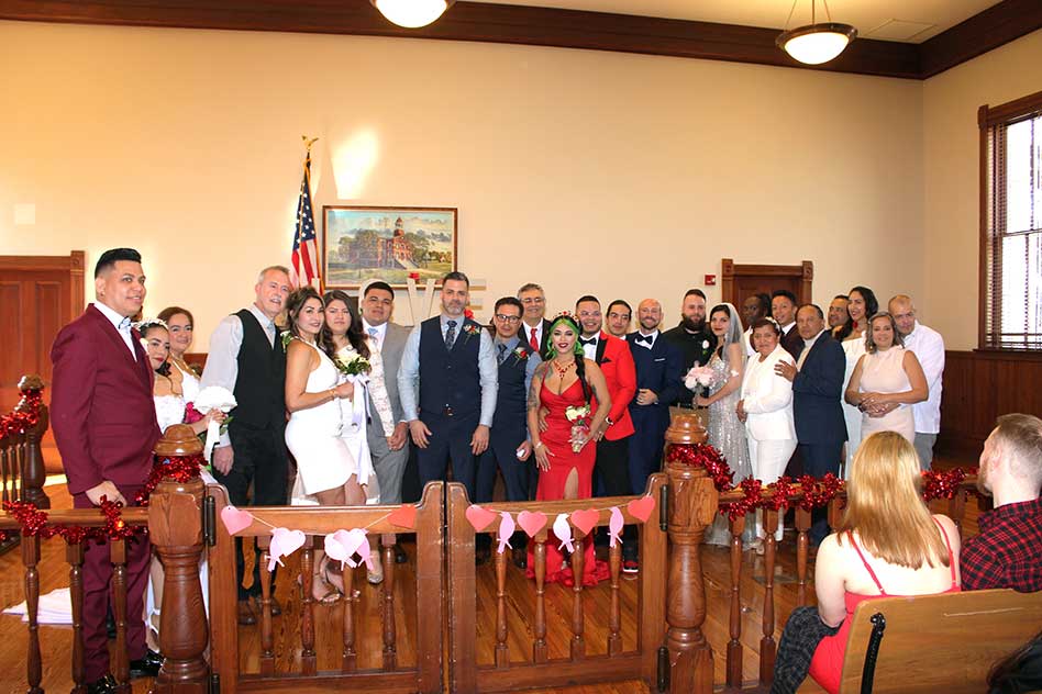 A Union of Hearts: Osceola Clerk of the Circuit Court & County Comptroller Kelvin Soto Hosts Annual  Valentine’s Day Group Wedding & Reception