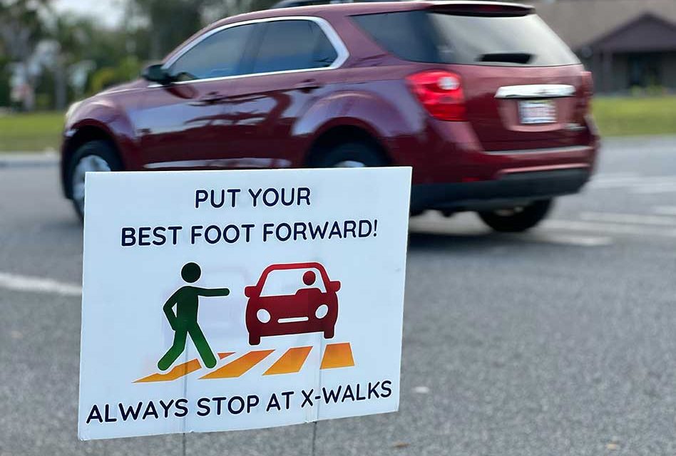 Operation Best Foot Forward Joins Law Enforcement in Promoting Safety for Students and Crossing Guards Near Schools