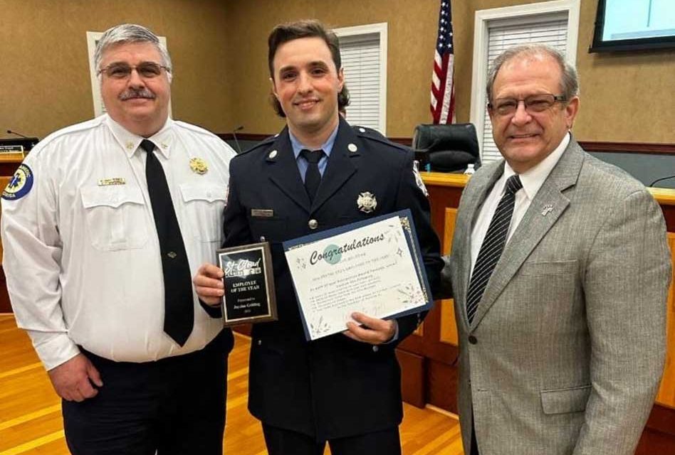 St. Cloud Honors Paramedic Jaycius Golding as 2023 Employee of the Year