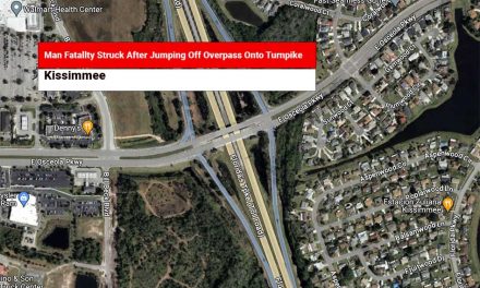 FHP Looking for Driver Who Struck a Kissimmee man that jumped off Osceola Parkway Overpass onto Florida’s Turnpike