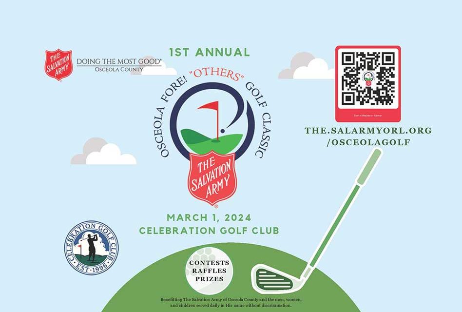 Salvation Army of Osceola County to Host 1st Annual Osceola ‘FORE! Others’ Golf Classic