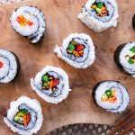 Garden Roll Delight: Florida Vegetable Sushi