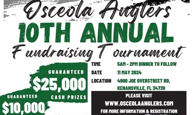 Osceola Anglers 10th Annual Fundraising Tournament
