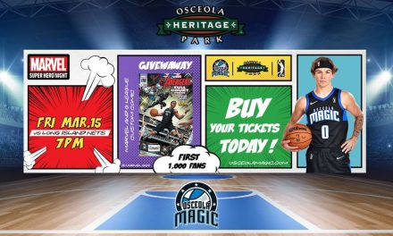 Slam Dunks and Super Heroes: A Night of Osceola Magic Basketball and Marvel Magic at Osceola Heritage Park Tonight!