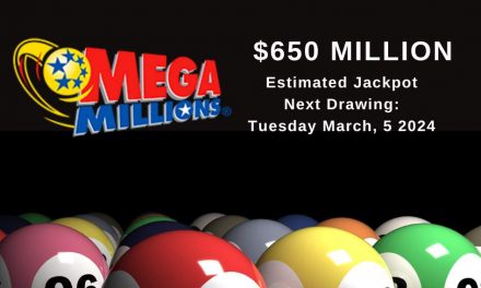 Mega Millions Jackpot Climbs to $650 Million, Next Drawing Tuesday March 5