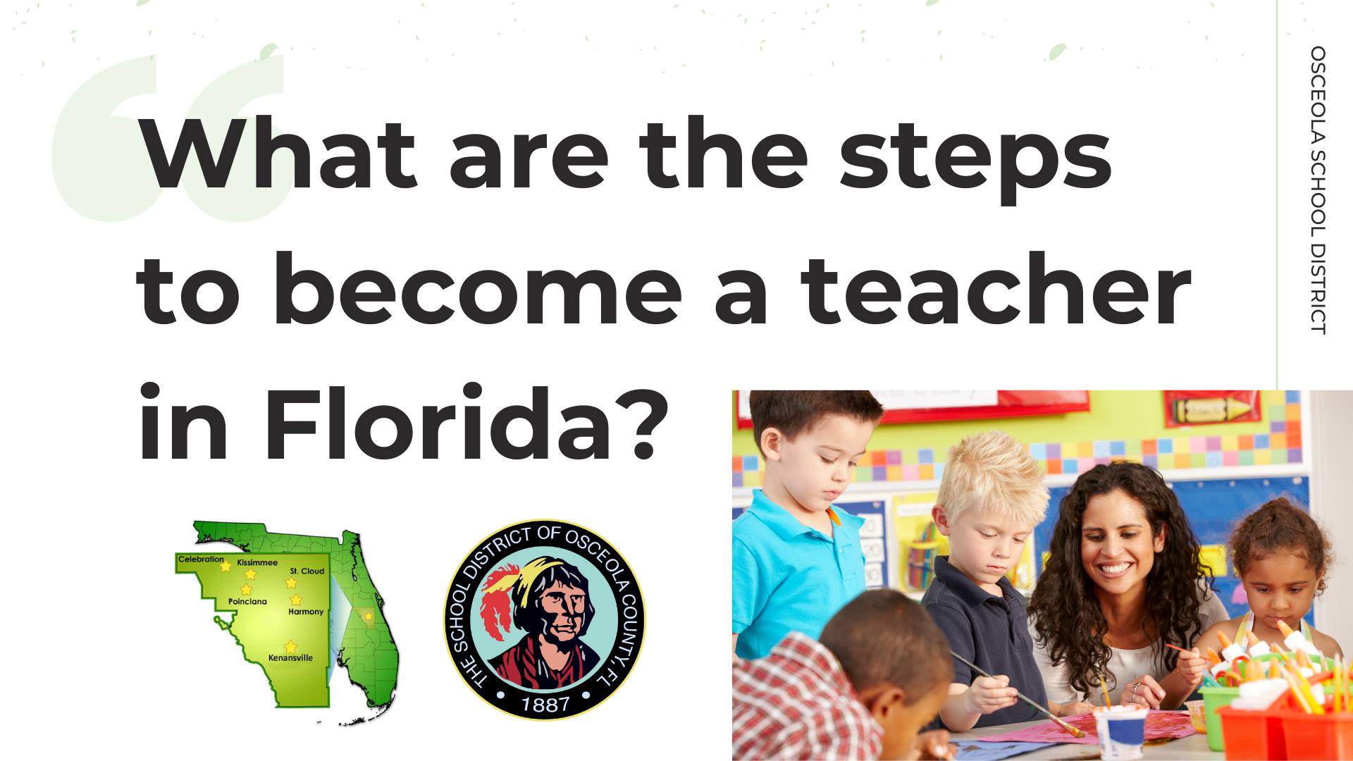 Steps to Become a Florida Teacher