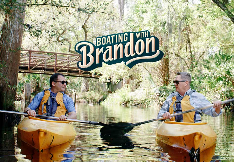 Boating with Brandon