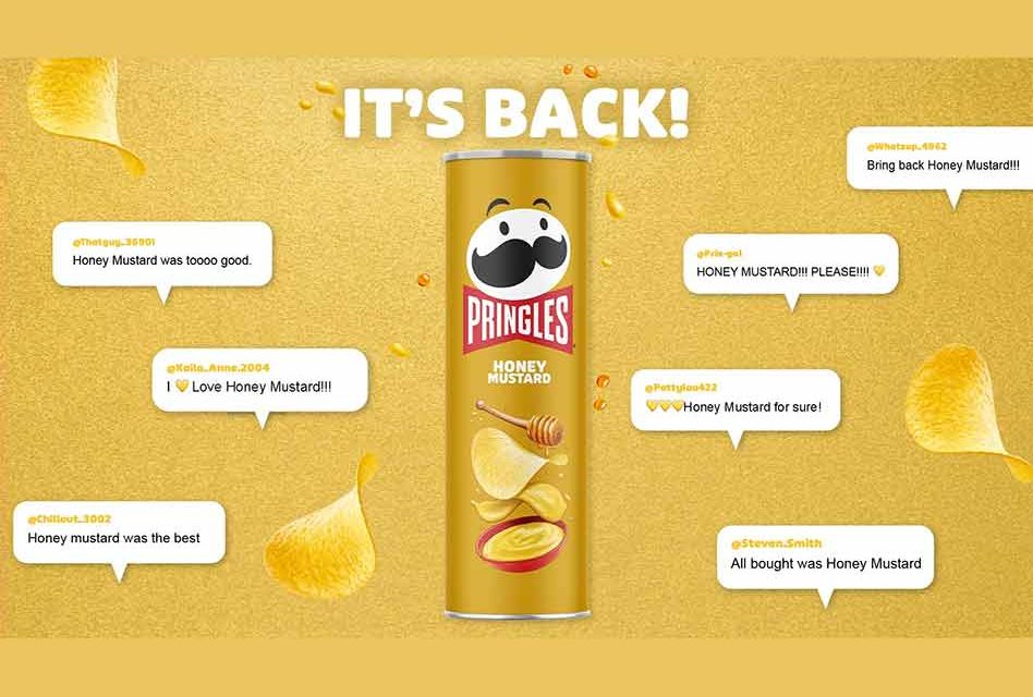 Pringles Honey Mustard Makes a Flavorful Comeback
