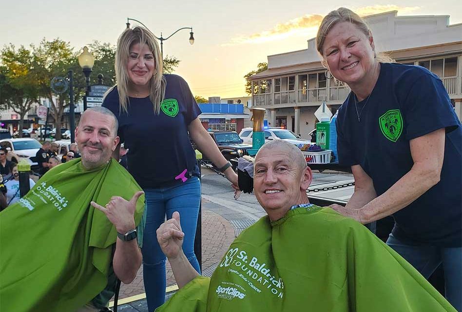 Heartfelt Bravery and Solidarity: Downtown Kissimmee Hosts St. Baldrick’s Shave Fest to Battle Childhood Cancer
