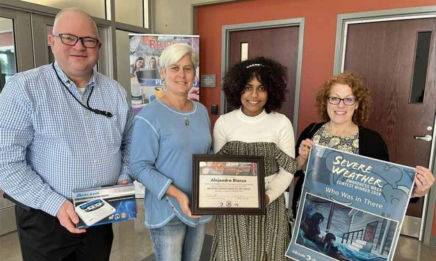 Alejandra Blanco Shines at Severe Weather Art Contest: A Beacon of Youth Awareness in Osceola