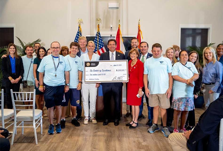 Governor DeSantis Announces Unprecedented Funding for Services Addressing Developmental Disabilities and The Els Center of Excellence